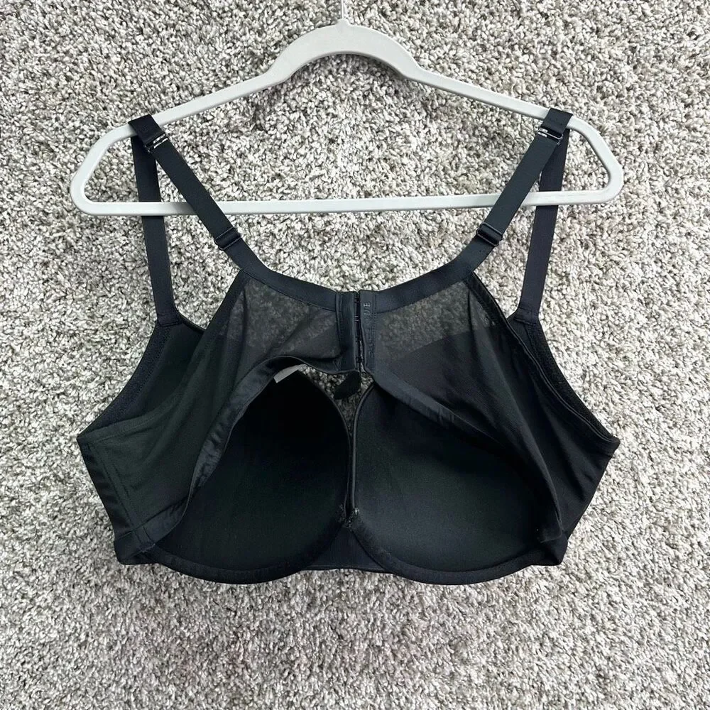 Cacique Bra Women’s‎ 44DD Black Max Swell Plunge